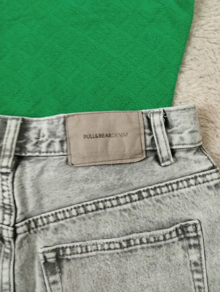 Jean droit gros troué pull&bear 36 - photo numéro 6