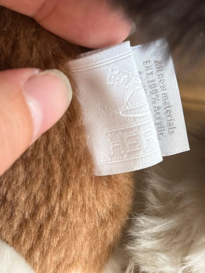 Peluche cheval Hermy petit modèle Hermes - photo numéro 5
