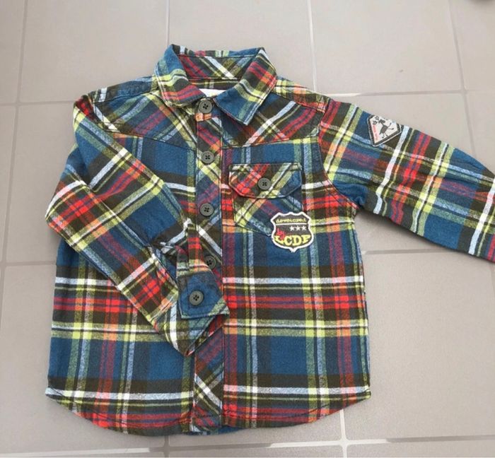 Chemise Cie des Petits 12 mois