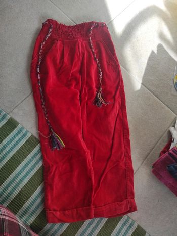 Pantalon en velours 6 ans Éliane et lena