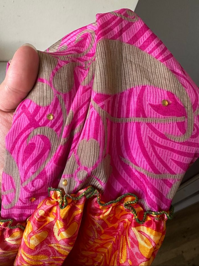 Jupe asymétrique indienne taille unique - photo numéro 6