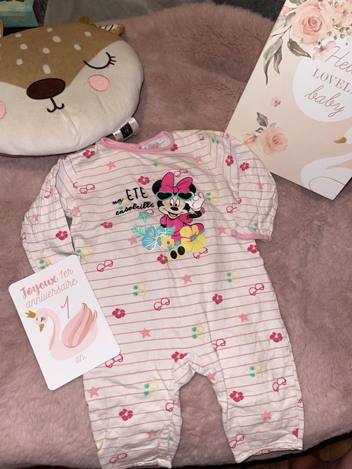 Pyjama sans pied léger 12m Minnie