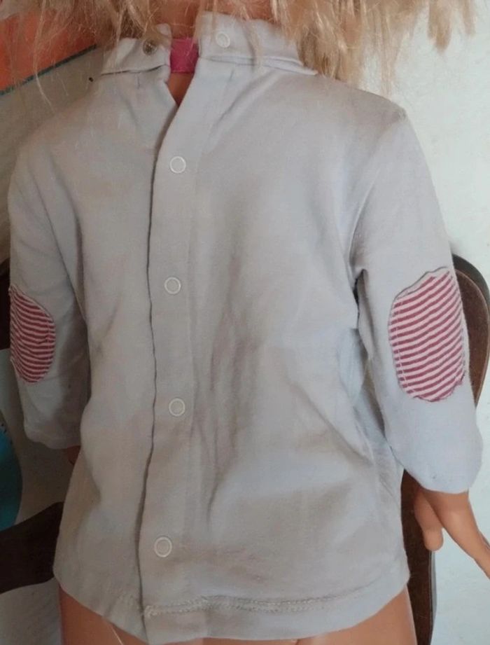 Tee shirt manches longues col roulé Winnie l'ourson et ses amis - photo numéro 4