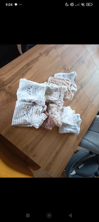Lot pyjama 1 mois