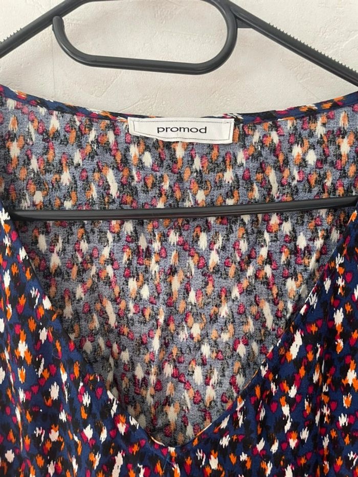 Jolie Robe/Tunique courte Promod à Motif Abstrait - Taille 36 - photo numéro 2
