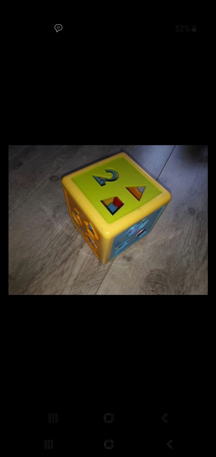 Cube à formes encastrables - photo numéro 3