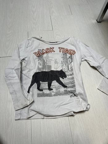 T-shirt blanc, IKKS, six ans
