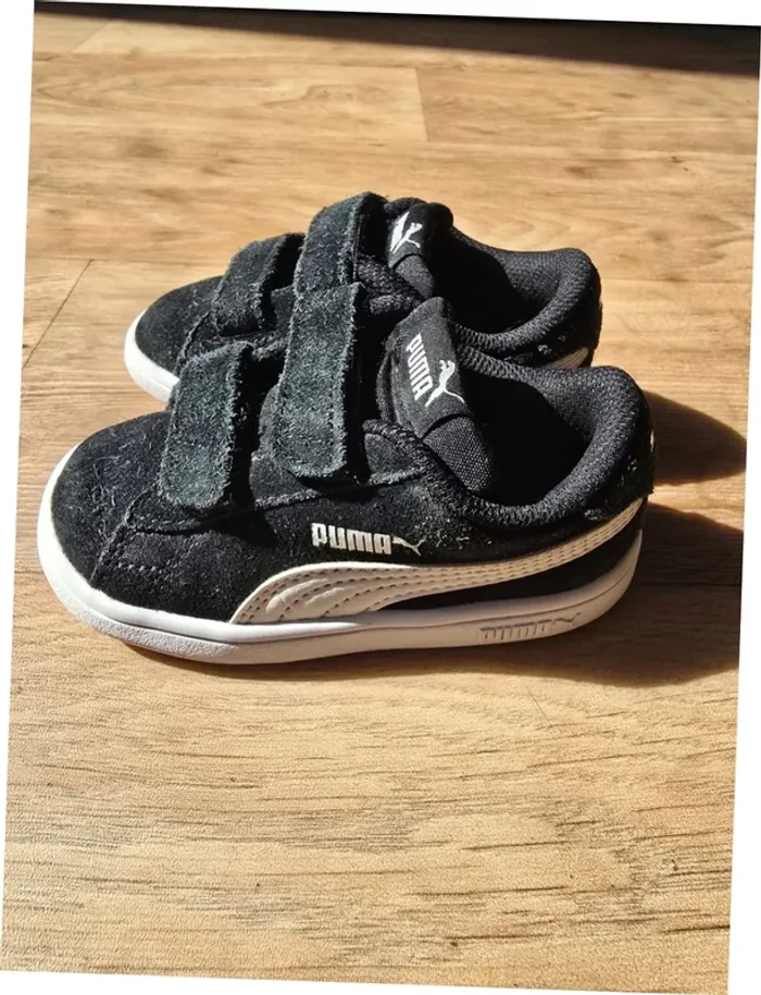 Puma smash noir bébé