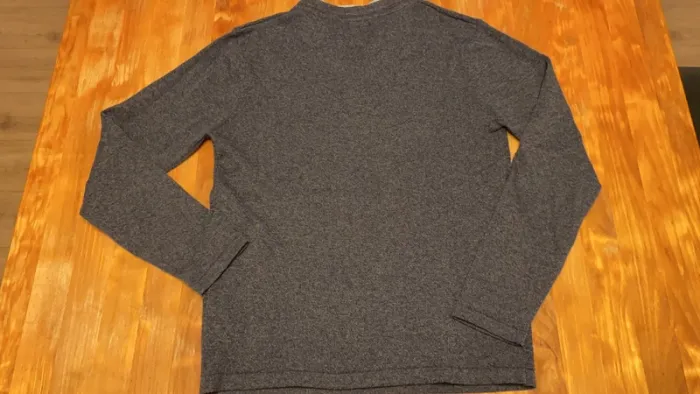 Pull léger bleu jean Armand Thiery taille S - photo numéro 4