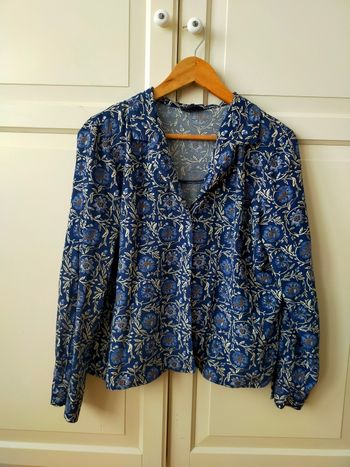 Chemise fleurie femme taille L
