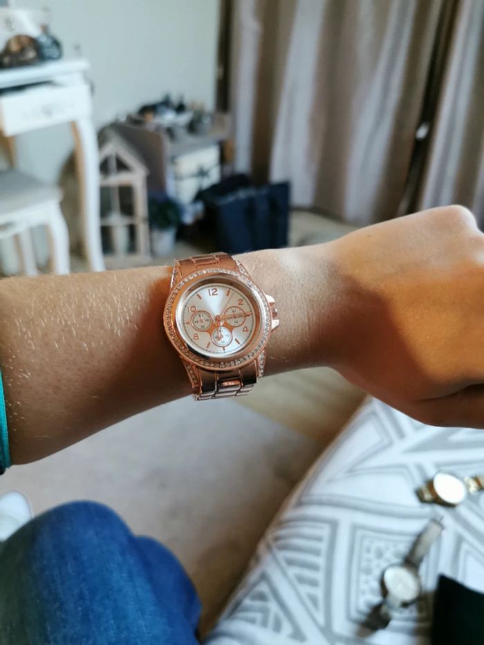 Montre or rosé Claire's - photo numéro 7