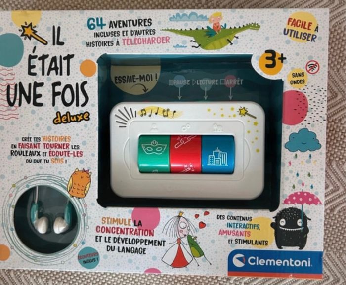Clementoni – Compteuse d’histoires “Il était une fois Deluxe” 🌙