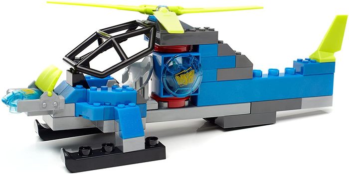 TORTUES NINJA HELICOPTERE SHREDDER ET LEO jeu construction DMX11 - photo numéro 3