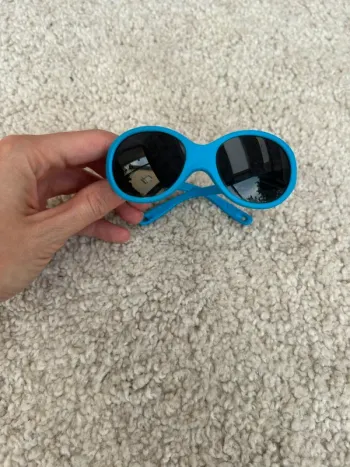 Lunettes de soleil bébé mixtes bleues - quechua - 0/12 mois