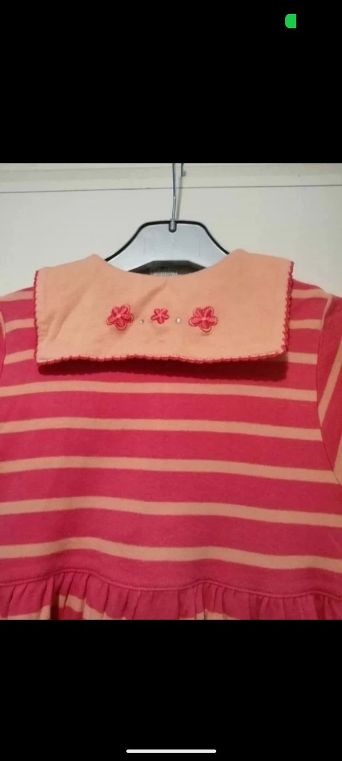 Jolie robe Palomino à rayures. Taille 7/8 ans - photo numéro 2