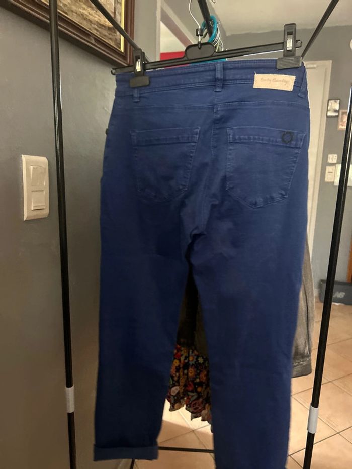 Pantalon bleu Betty Barclay - photo numéro 3