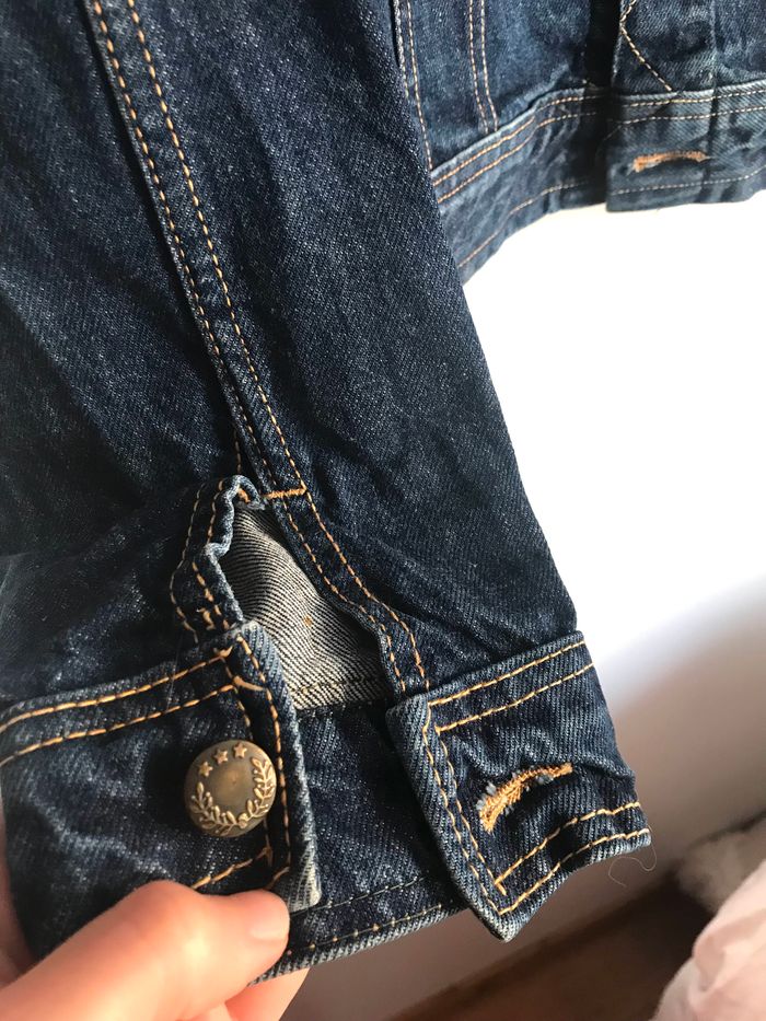 Veste en jean homme taille 38 Michel laneier - photo numéro 6