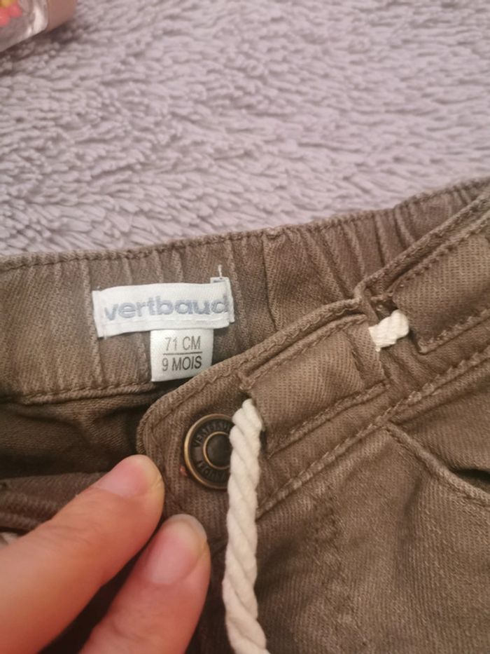 Pantalon jean Verbaudet 9 mois - photo numéro 2