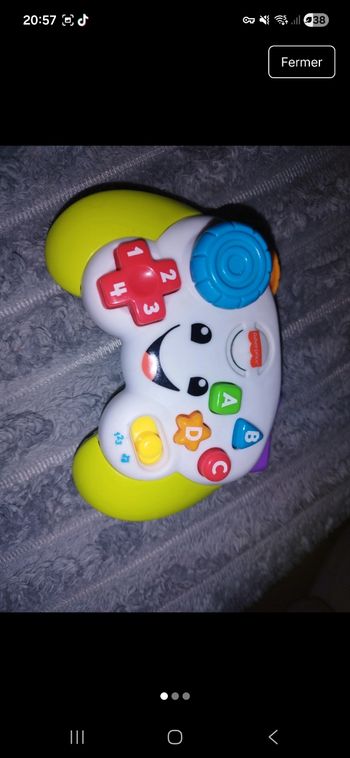 Mannete de jeux et d'apprentissage