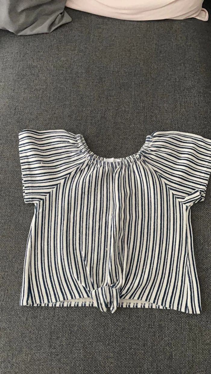 Croc top Zara