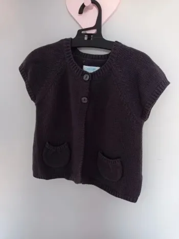 Gilet sans manche violet Obaïbi 23 mois 86 cm