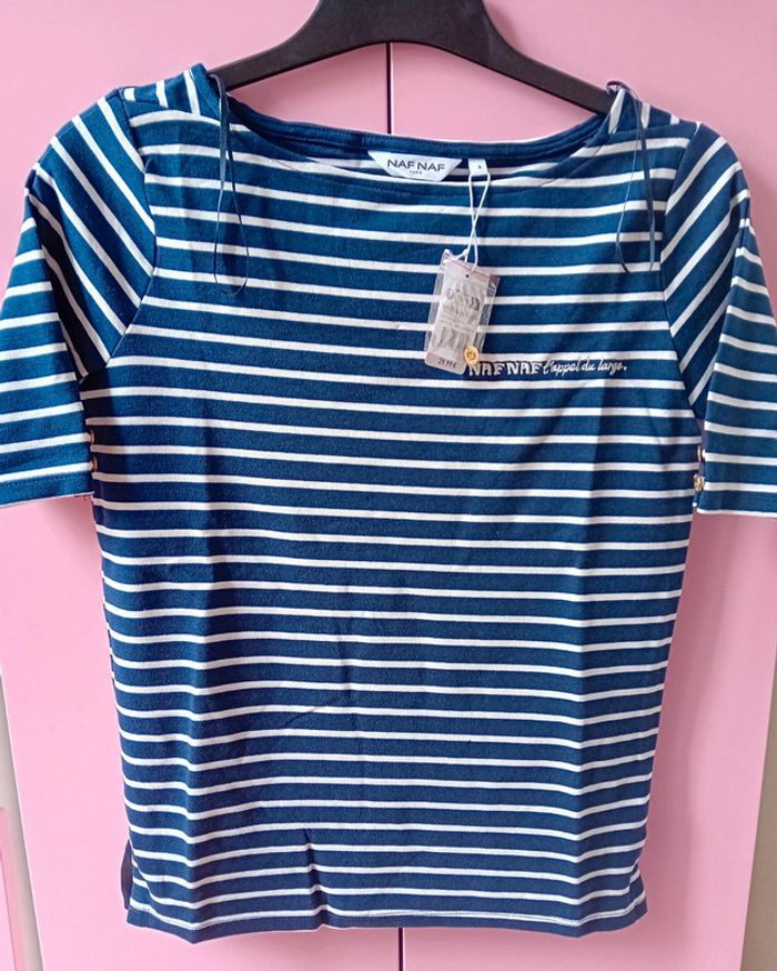 Haut rayure naf naf taille 36 neuf avec etiquette