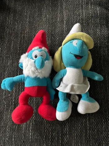 Lot de 2 peluches