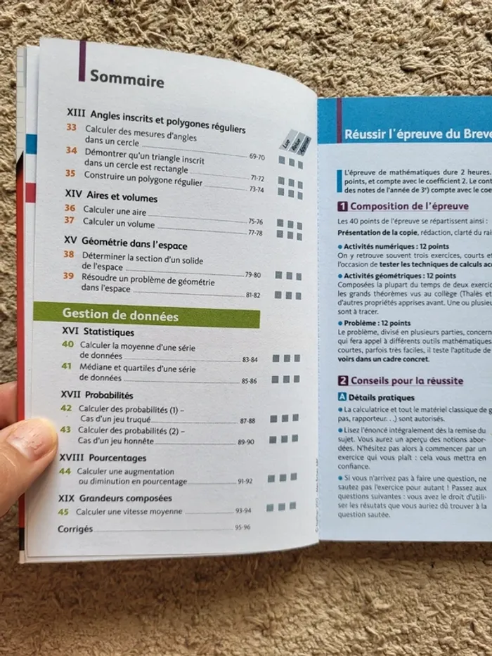 Mes fiches ABC du brevet Neuf - Mathématiques- Nathan - photo numéro 7