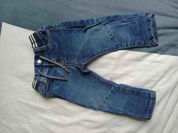 Pantalon Jean Bébé Garçon Obaïbi 9 mois (71 cm) Confortable et Stylé