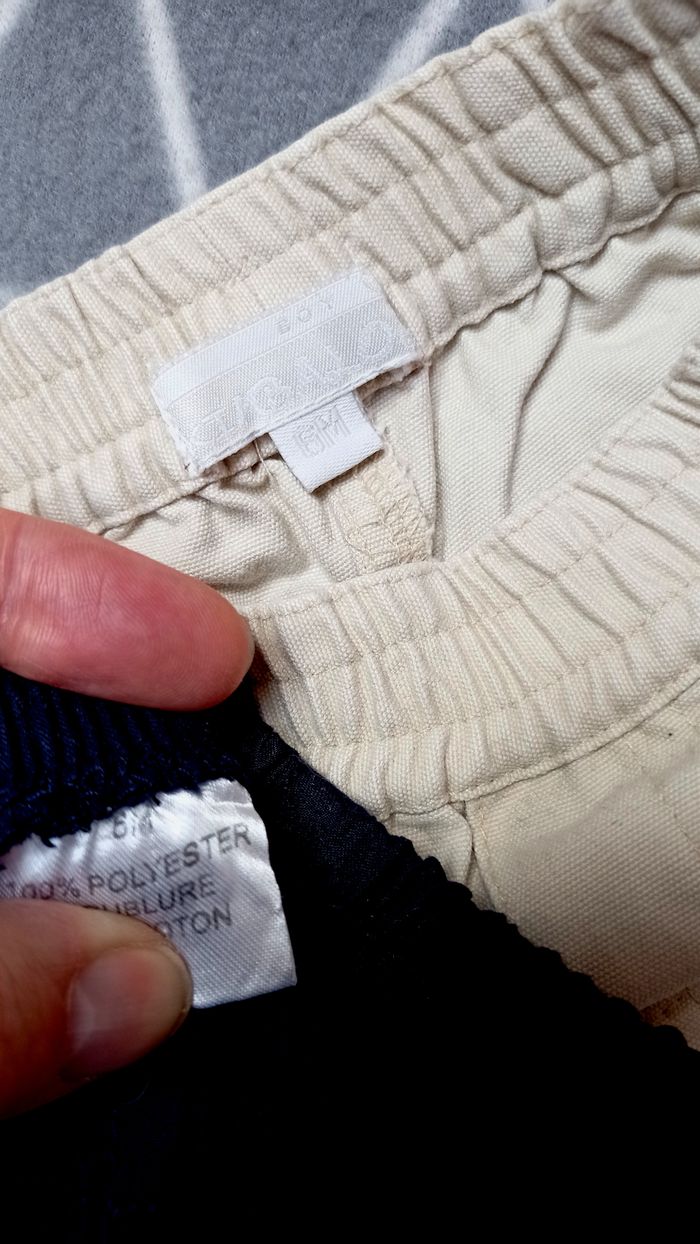 🦁 Lot 4 pantalons et pantacourts, 6 mois - photo numéro 6