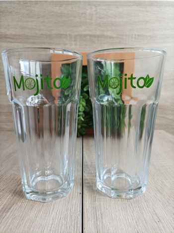 Lot 2 verres mojito 