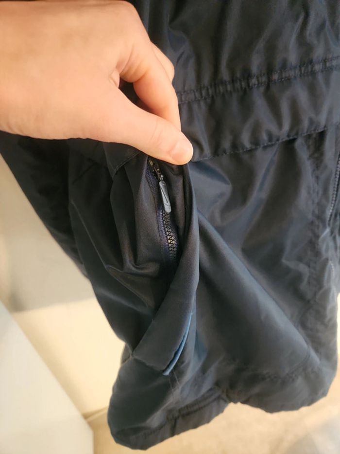 Manteau doudoune bleu marine Nike XL - photo numéro 4