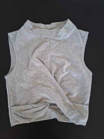 Top crop gris