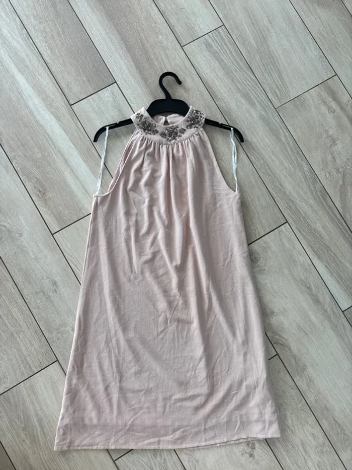 Robe rose pâle Vero moda