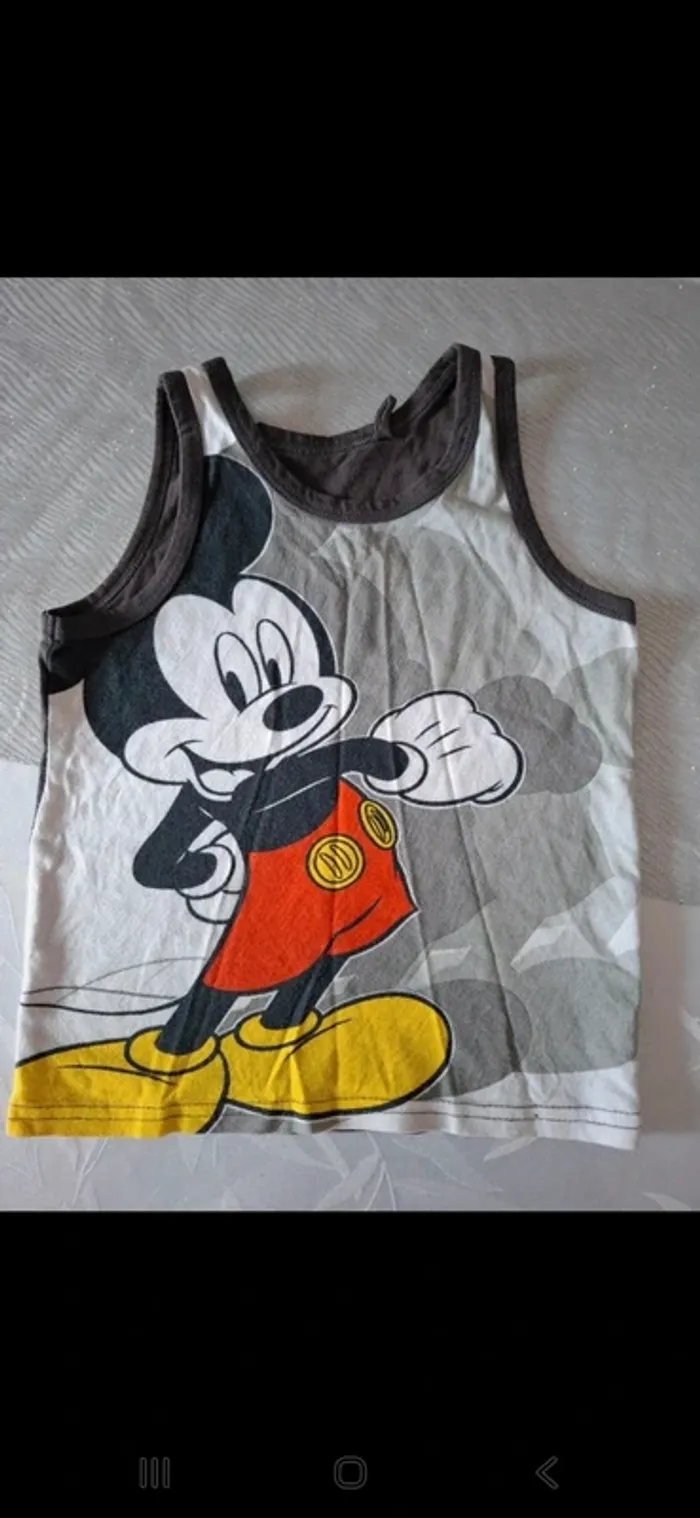 Débardeur Mickey 2-4 ans