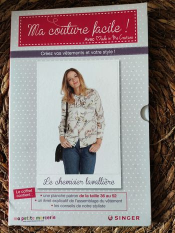 Patron de couture Le chemisier lavallière Ma petite mercerie