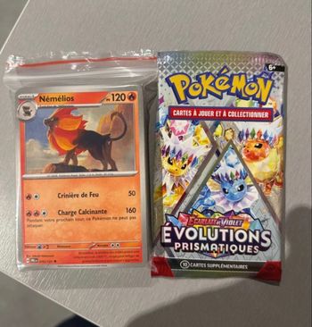 Lot 50 cartes Évolution prismatique