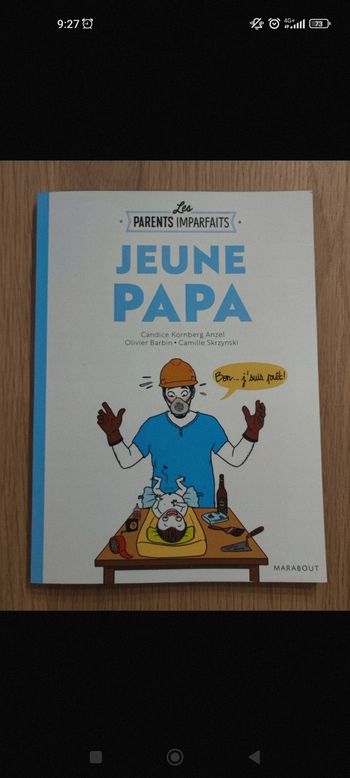 Jeune papa - Les parents imparfaits - Marabout