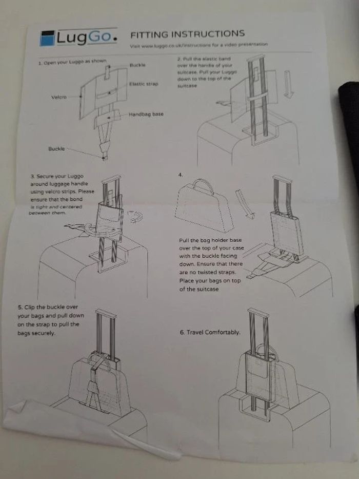 Sac de transport pour accrocher à une valise - photo numéro 2