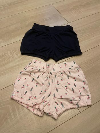 Lot de 2 shorts la redoute 6 mois