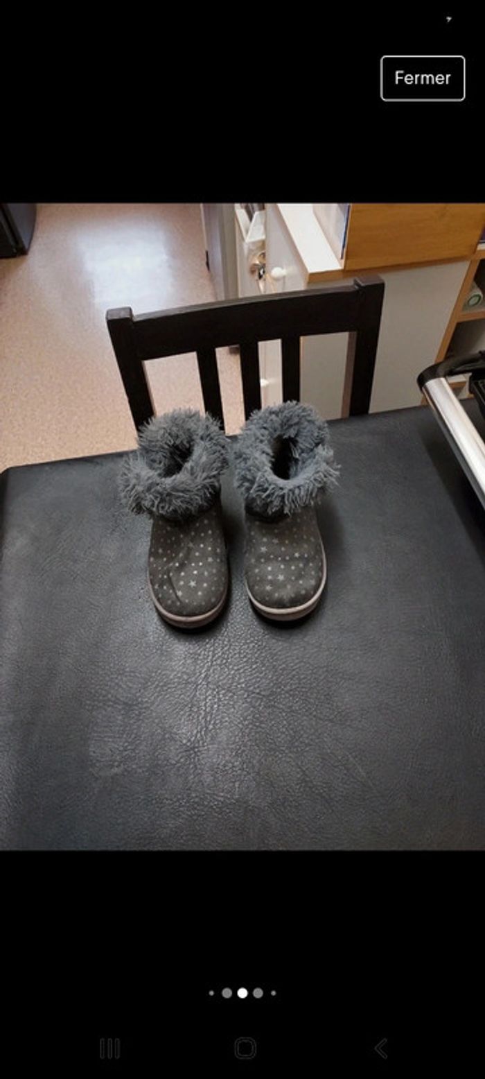 Lot de 3 paires de chaussures hiver fille 29 - photo numéro 8