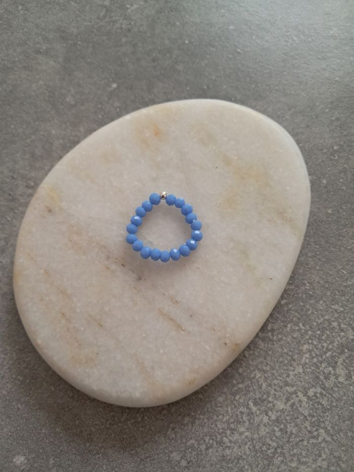 Bague bleue - photo numéro 2