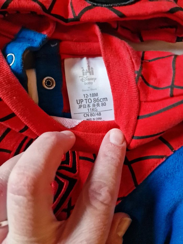 Costume spiderman disney - photo numéro 3