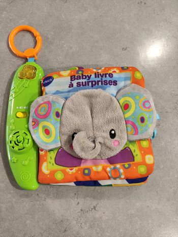 Livre d’éveil musical VTech – Très bon état