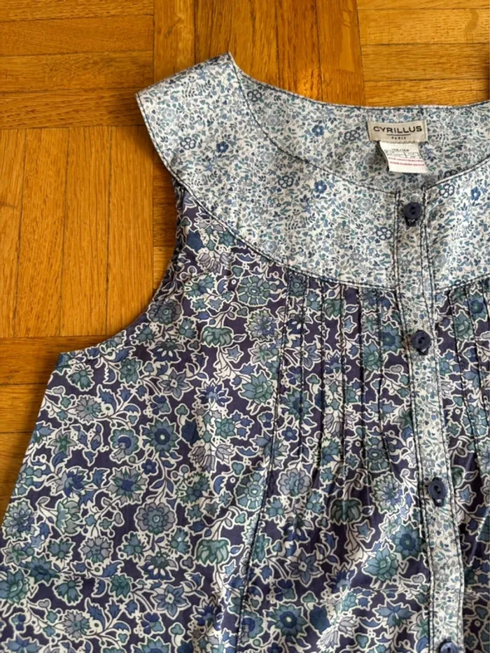 Haut liberty Cyrillus 12 ans parfait état - photo numéro 2