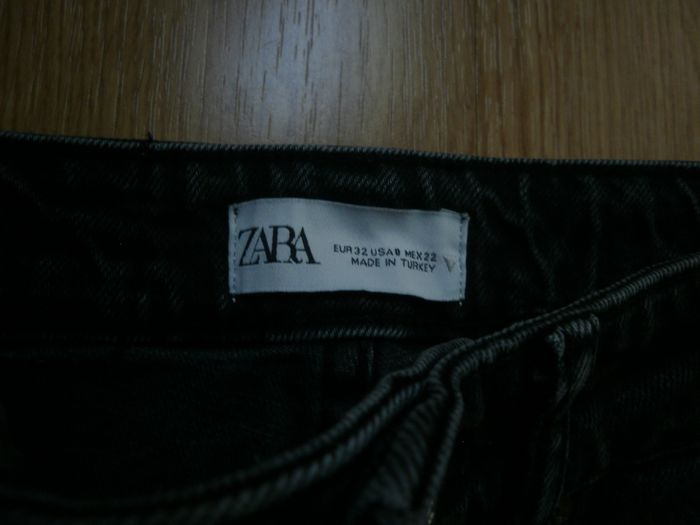 Jeans MOM noir Jeune Fille/jeune Femme T32 - Marque Zara - photo numéro 2