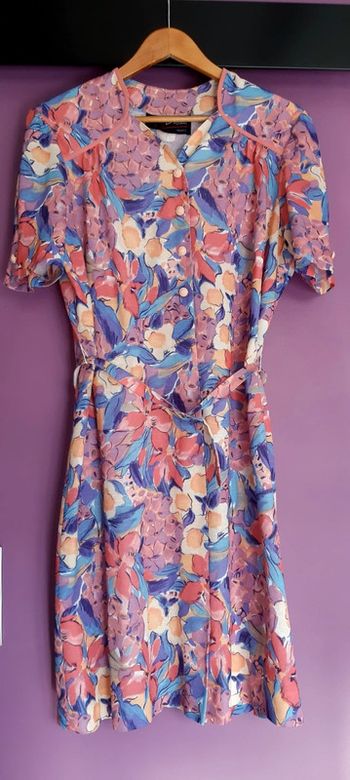 Robe vintage imprimée