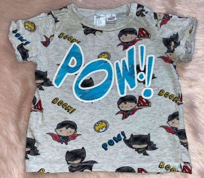 T-shirt super héros Justice league h&m