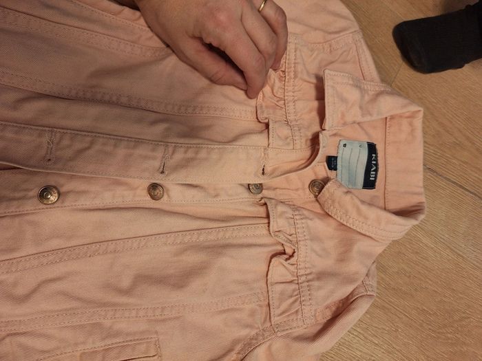 Veste style jean rose fille kiabi - photo numéro 2