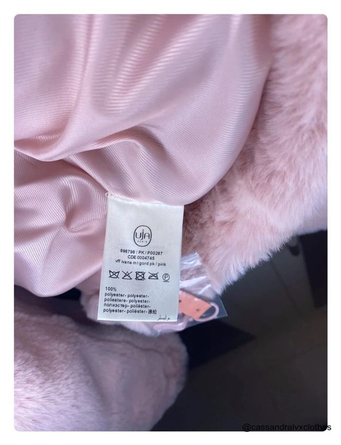 Veste en fausse fourrure rose Ivana - Un jour ailleurs - photo numéro 6
